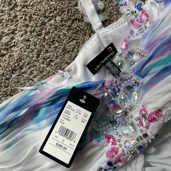 NEW Laura petites one shoulder strap dress - gown - Picture 4 of 7